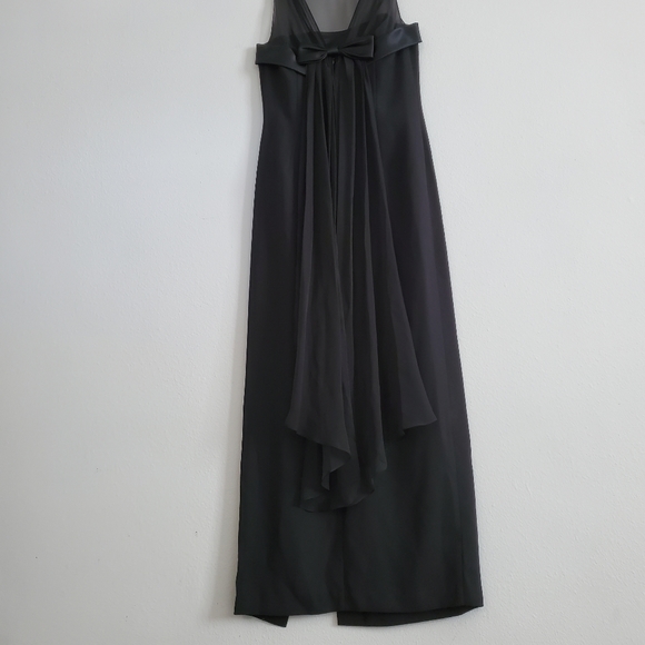 Tonight Black Bridesmaid Maxi Dress - US 6 - Picture 2 of 11